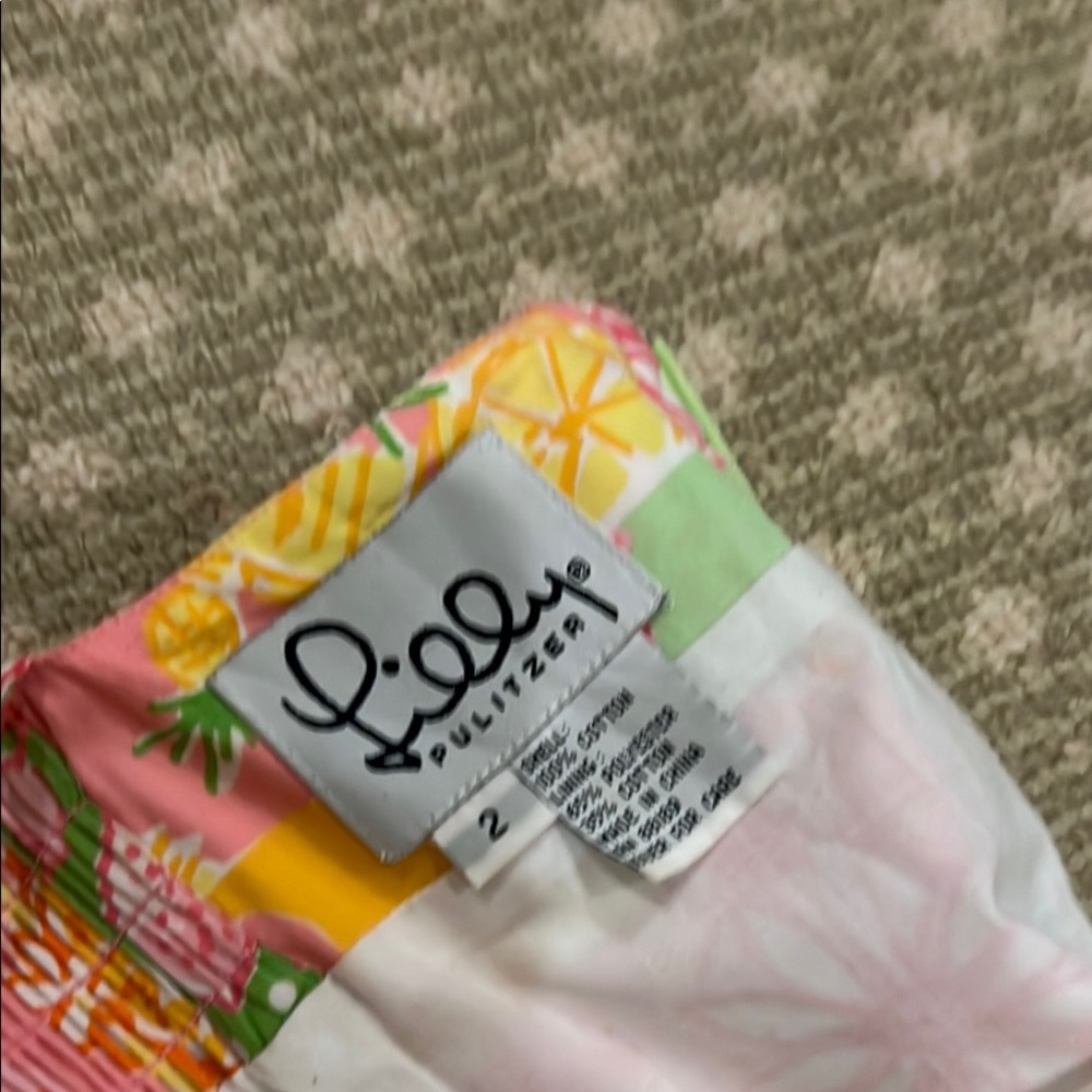 Lilly Pulitzer Multicolor Patchwork Dress - image 2